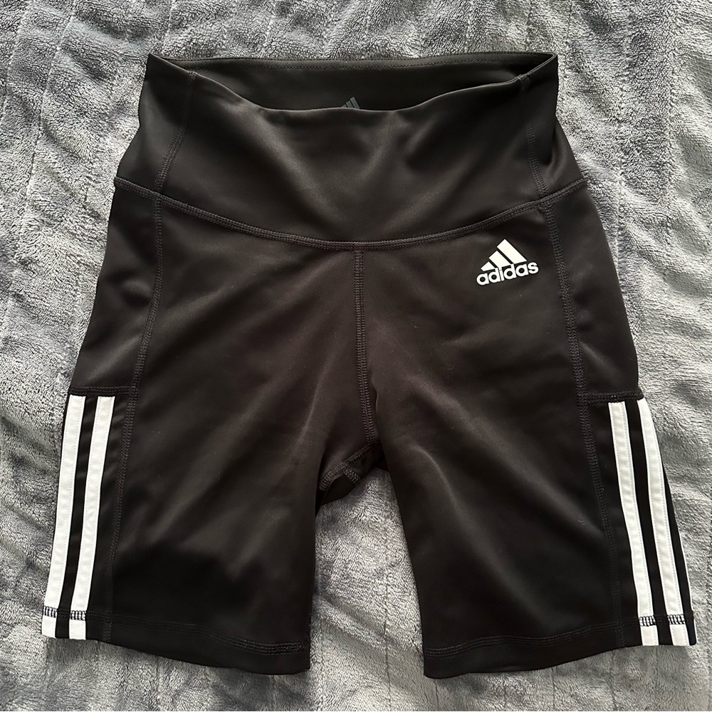 Adidas Aeroready Long Bike Shorts in Black